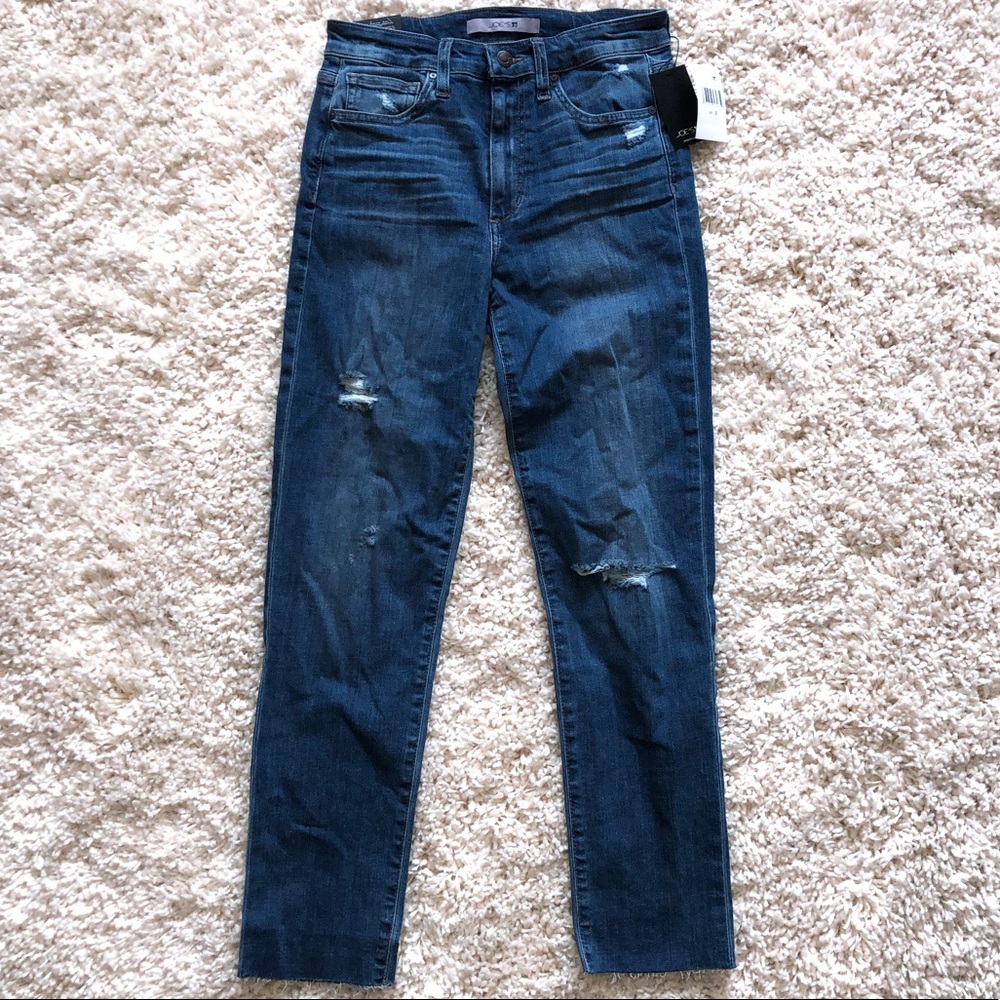 Joe’s Jeans High-Rise Straight Ankle Jeans